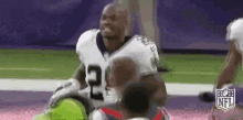 Adrian Peterson Excited GIF - Adrian Peterson Excited Jump GIFs