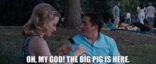 What To Expect When Youre Expecting Oh My God The Big Pig Is Here GIF - What To Expect When Youre Expecting Oh My God The Big Pig Is Here Big Pig Is Here GIFs