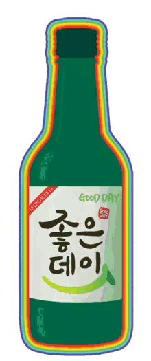 soju colorful drink korean korea