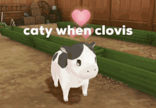 harvest moon caty clovis cow