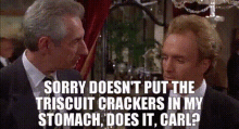 Sorry Doesntput GIF - Sorry Doesntput Triscuit GIFs