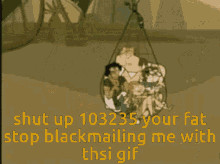 Fat Blackmailing GIF - Fat Blackmailing Wii Chicken GIFs