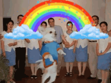 Dog Dancing GIF - Dog Dancing Rainbow GIFs