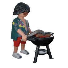 playmobil barbecue bbq summer summer vibes