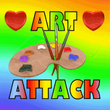 art attack heart attack art artist animator