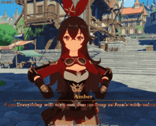 Amber Outrider GIF - Amber Outrider Genshin GIFs