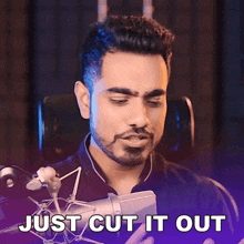 Just Cut It Out Unmesh Dinda GIF - Just Cut It Out Unmesh Dinda Piximperfect GIFs