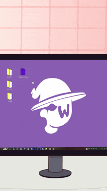 a computer monitor displays a message that the setup files are corrupted