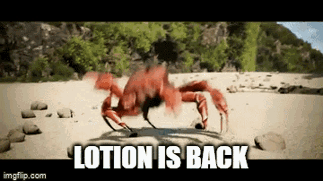 it puts the lotion - Imgflip