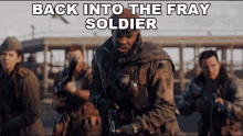 Back Into The Fray Soldier Call Of Duty Vanguard GIF