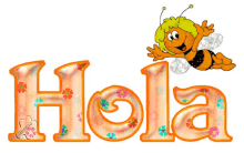 Bee Hola GIF - Bee Hola GIFs