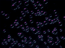 Fantasia: Bubbles On A Black Background GIF - Bubbles Fantasia GIFs