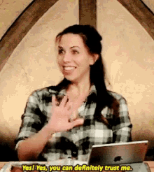 Critical Role Laura Bailey GIF - Critical Role Laura Bailey You Can Trust Me GIFs