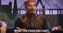 What The Fuck Did I Say Sorabh Pant GIF - What The Fuck Did I Say Sorabh Pant Son Of Abish GIFs