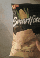 Smartfood Popcorn GIF - Smartfood Popcorn White Cheddar GIFs