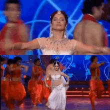 Ankita Lokhande White Dress GIF - Ankita Lokhande White Dress Dance GIFs