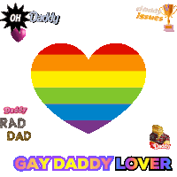 a rainbow heart with the words love is love written on it