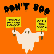 Dont Boo Spooky Season GIF - Dont Boo Spooky Season Vote Early GIFs