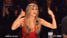 Thumbs Up Heidi Klum GIF - Thumbs Up Heidi Klum America'S Got Talent All-stars GIFs