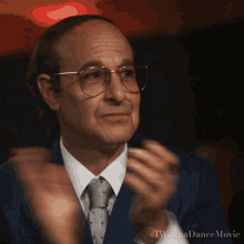 Clapping Clive Davis GIF - Clapping Clive Davis Stanley Tucci GIFs