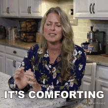 Its Comforting Jill Dalton GIF - Its Comforting Jill Dalton The Whole Food Plant Based Cooking Show GIFs