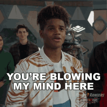 Youre Blowing My Mind Here Aiyon GIF - Youre Blowing My Mind Here Aiyon Power Rangers Dino Fury GIFs