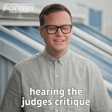 Hearing The Judges Critique Was Really Hard The Great Canadian Pottery Throw Down GIF