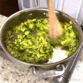 Mixing Brussels Sprouts Jill Dalton GIF - Mixing Brussels Sprouts Jill Dalton The Whole Food Plant Based Cooking Show GIFs