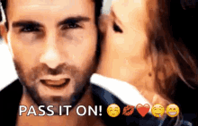 Pass It On Hot GIF - Pass It On Hot Adam Levine GIFs