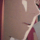 a close up of a person 's torso with a red shirt and tie .