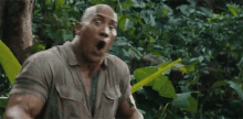 Screaming The Rock GIF - Screaming The Rock Kevin Hart GIFs