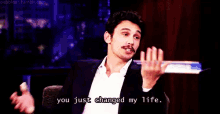 You Just Changed My Life GIF - James Franco You Changed My Life GIFs