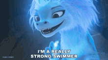 Im A Really Strong Swimmer Sisu GIF - Im A Really Strong Swimmer Sisu Raya And The Last Dragon GIFs