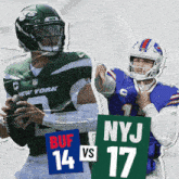 New York Jets (17) Vs. Buffalo Bills (14) Third-fourth Quarter Break GIF - Nfl National Football League Football League GIFs
