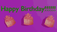 birthday 3d animation cake