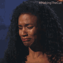 Crying Jeanette Limas GIF - Crying Jeanette Limas Making The Cut GIFs