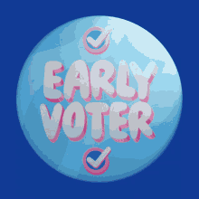 Vote I Voted Early GIF - Vote I Voted Early Election Season GIFs