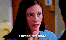 Greys Anatomy Lexie Grey GIF - Greys Anatomy Lexie Grey I Broke His Bone GIFs