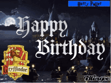 Happy Birthday Harry Potter GIF - Happy Birthday Harry Potter GIFs