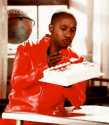Pissed Cake GIF - Pissed Cake Outta Here GIFs