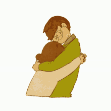 Couple Hugging Cartoon GIFs | Tenor
