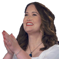 Clapping Jessica Sticker - Clapping Jessica Family Feud Canada Stickers