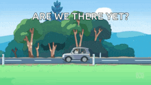 Drive On The Road GIF - Drive On The Road Bluey GIFs