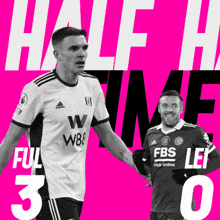 Fulham F.C. (3) Vs. Leicester City F.C. (0) Half-time Break GIF - Soccer Epl English Premier League GIFs