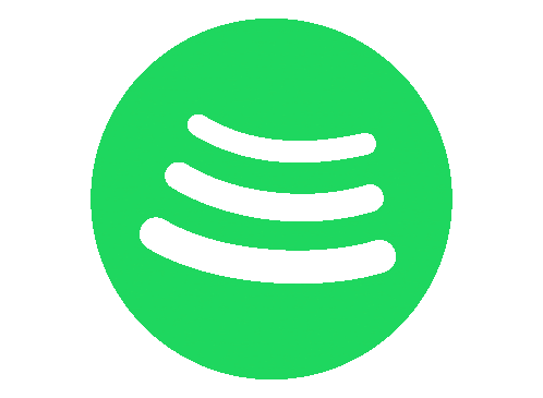 ícone do spotify, logotipo do spotify, conjunto de logotipos do