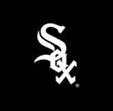 a black and white sign that says sox win on it