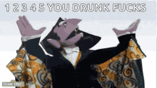 You Drunk The Count GIF - You Drunk The Count Sesame Street GIFs