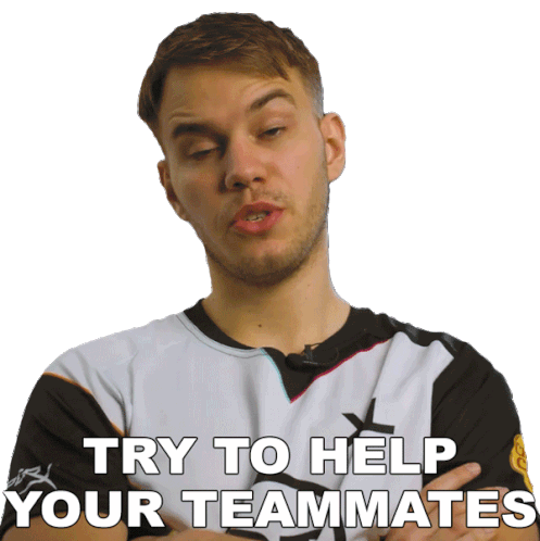 Try To Help Your Teammates Patrik Sticker