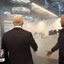 cody rhodes point points pointing wrestle mania
