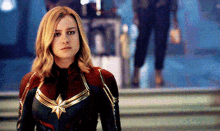 Captain Marvel Brie Larson GIF - Captain Marvel Brie Larson Carol Danvers GIFs